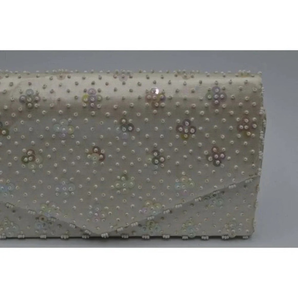 Emson Beaded Sequined Clutch - Picture 2 of 10
